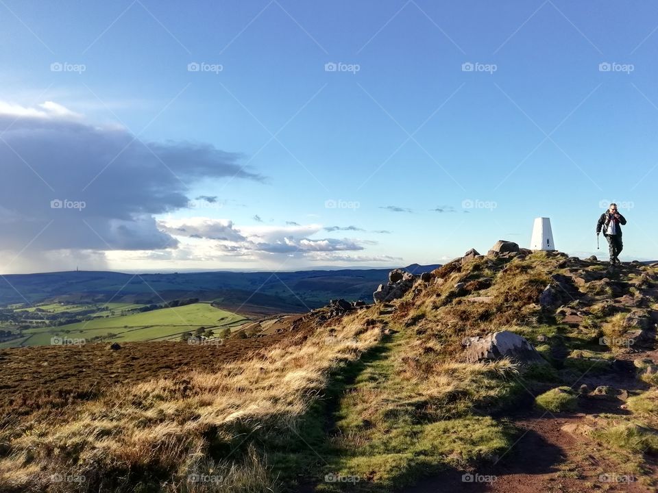 The roaches, Staffordshire