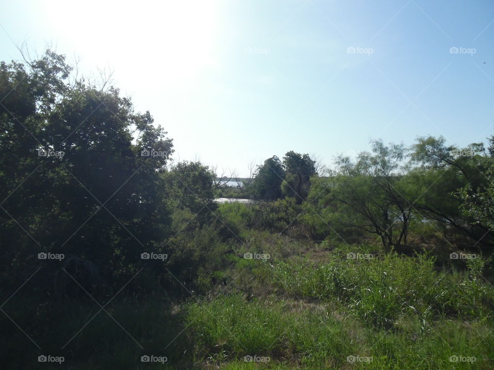 Graham Texas Lake. This is another picture of the lake that I saw while out exploring this morning