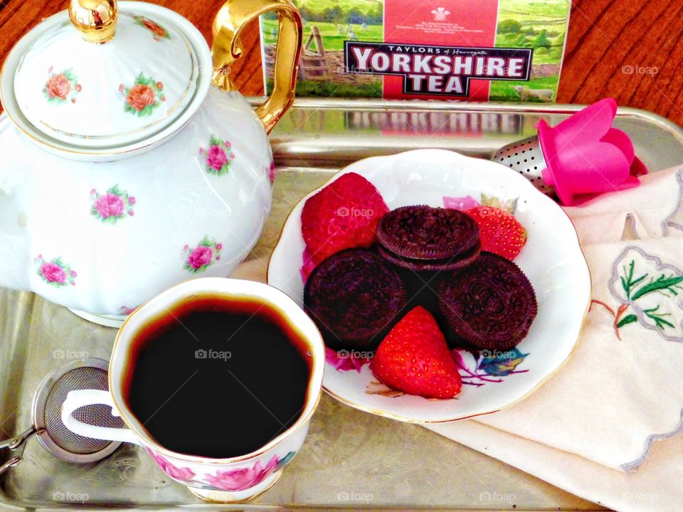 Yorkshire tea is a black tea and knows how to make a proper brew. Yorkshire tea has the perfect blend for the best tea flavor ever.