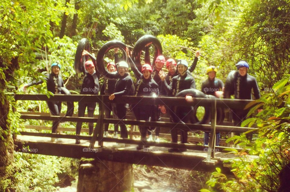 Cheer we made it alive out of the caves! 