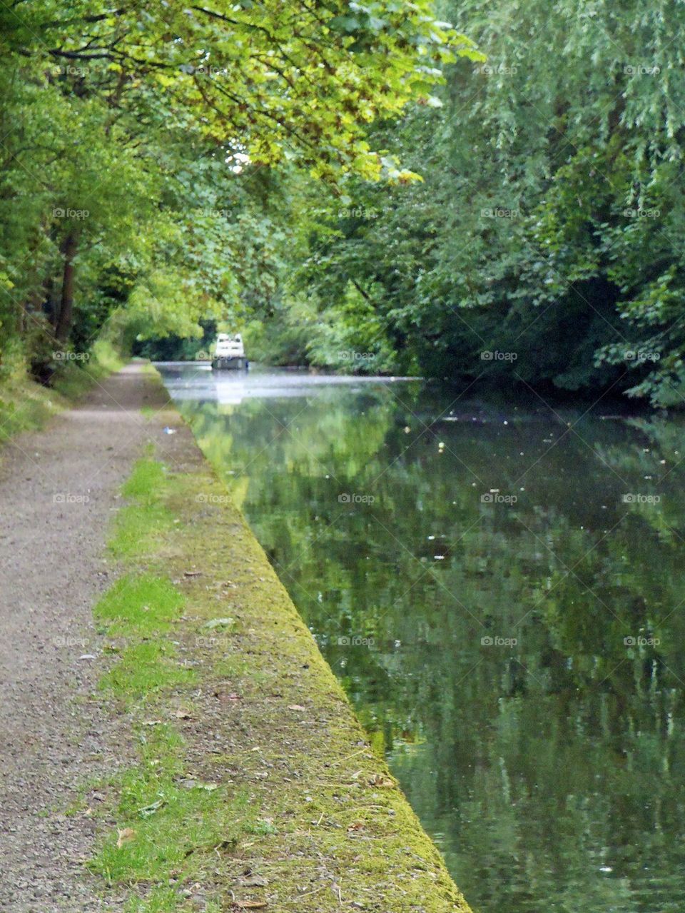 Boat in the Brum canal
