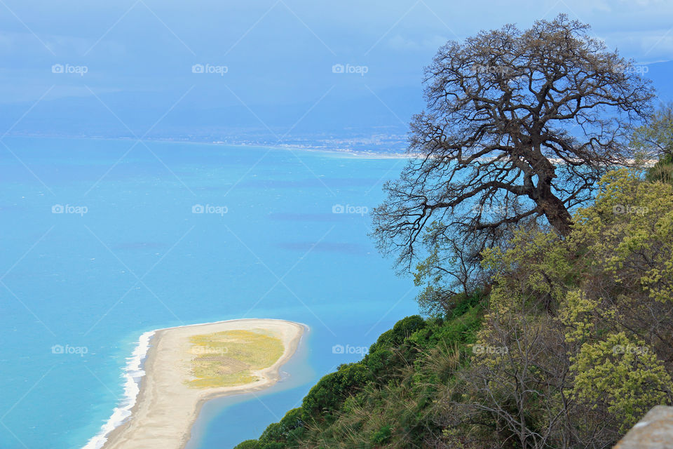 Tindari. Aspekt of Tindari , sicily 