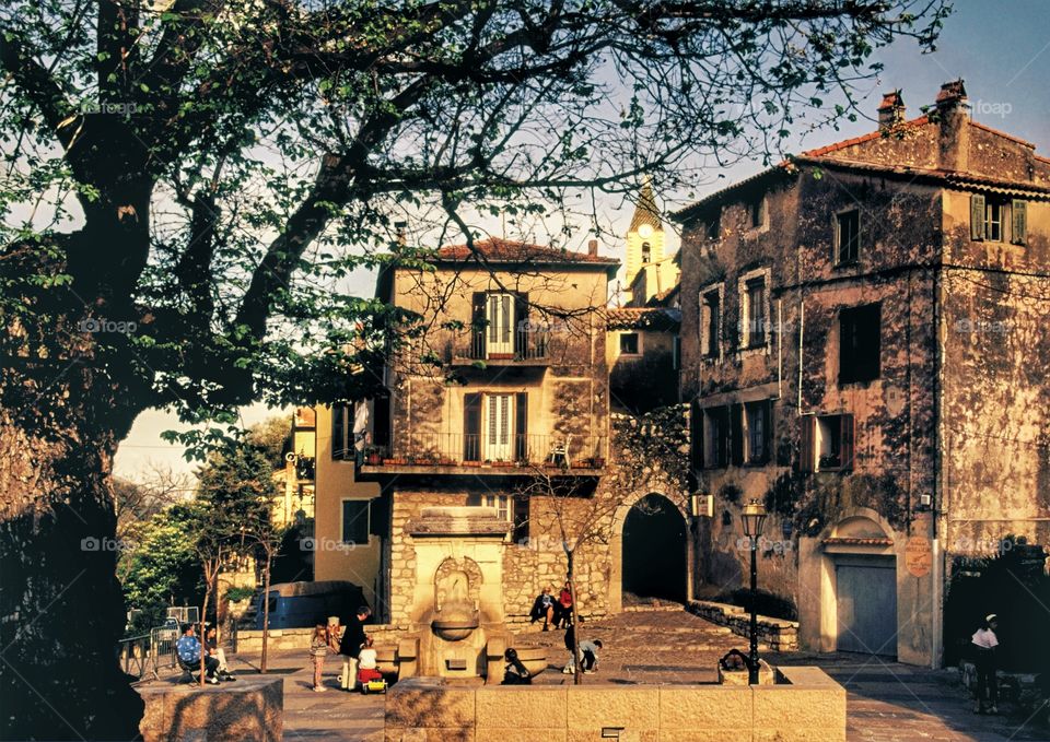 France - old village in Provence