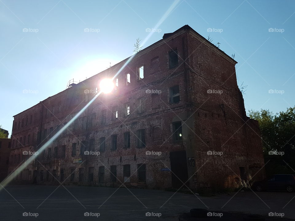 Abandoned building