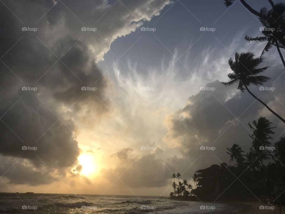 Sri Lanka sunset 