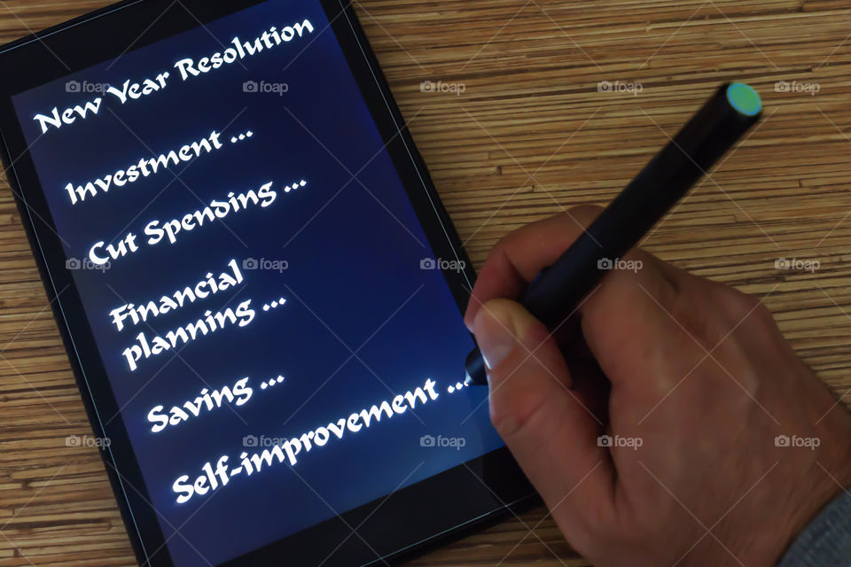 New Year Resolution / Finance