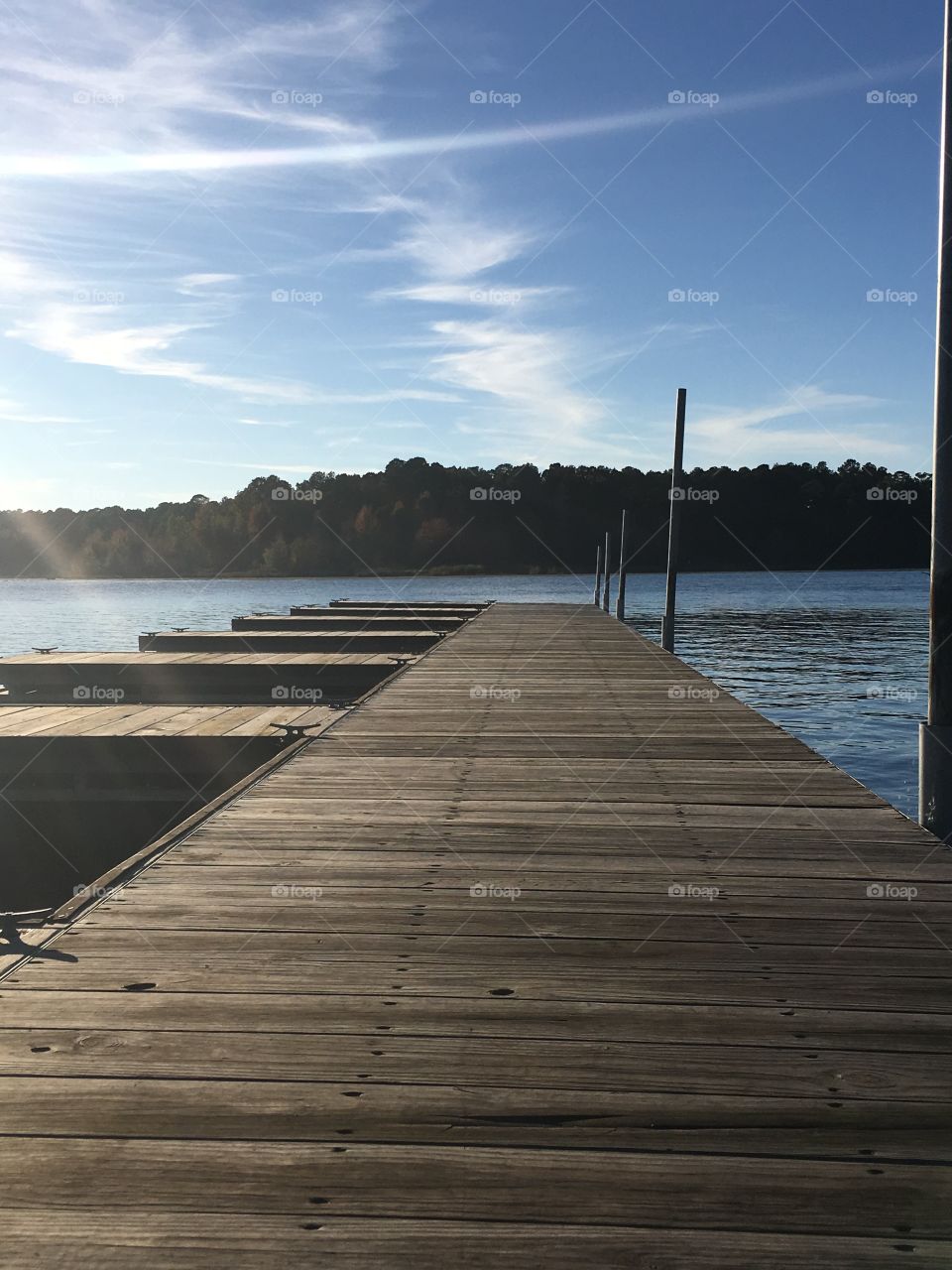 The dock