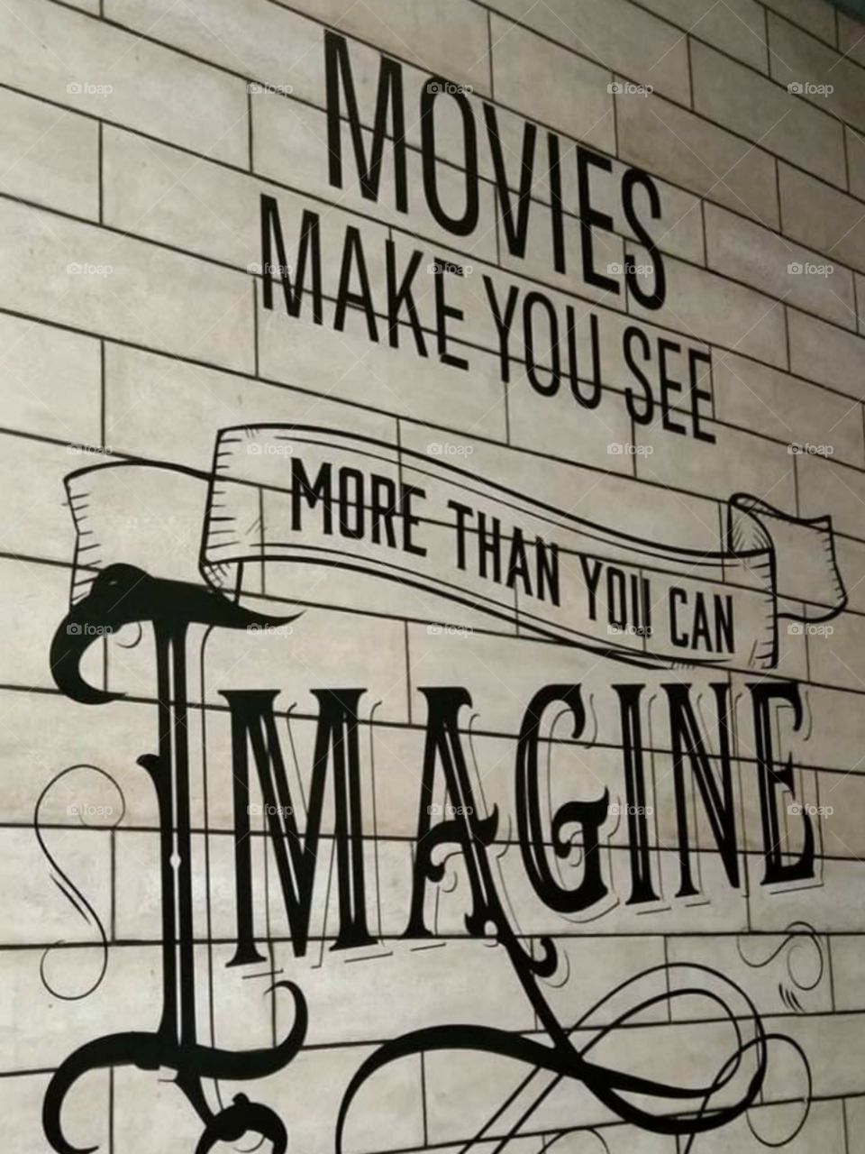 Movies make you see more than you can imagine. 😊