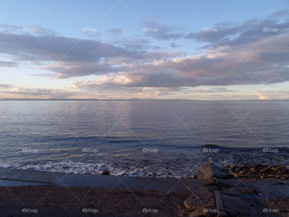 clouds sun scotland sea by pmr691111