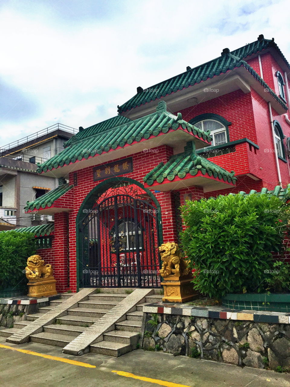 Chinese yard villa