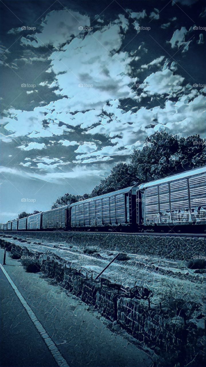 Train Beaumont ...Prisma Filtered Crystal