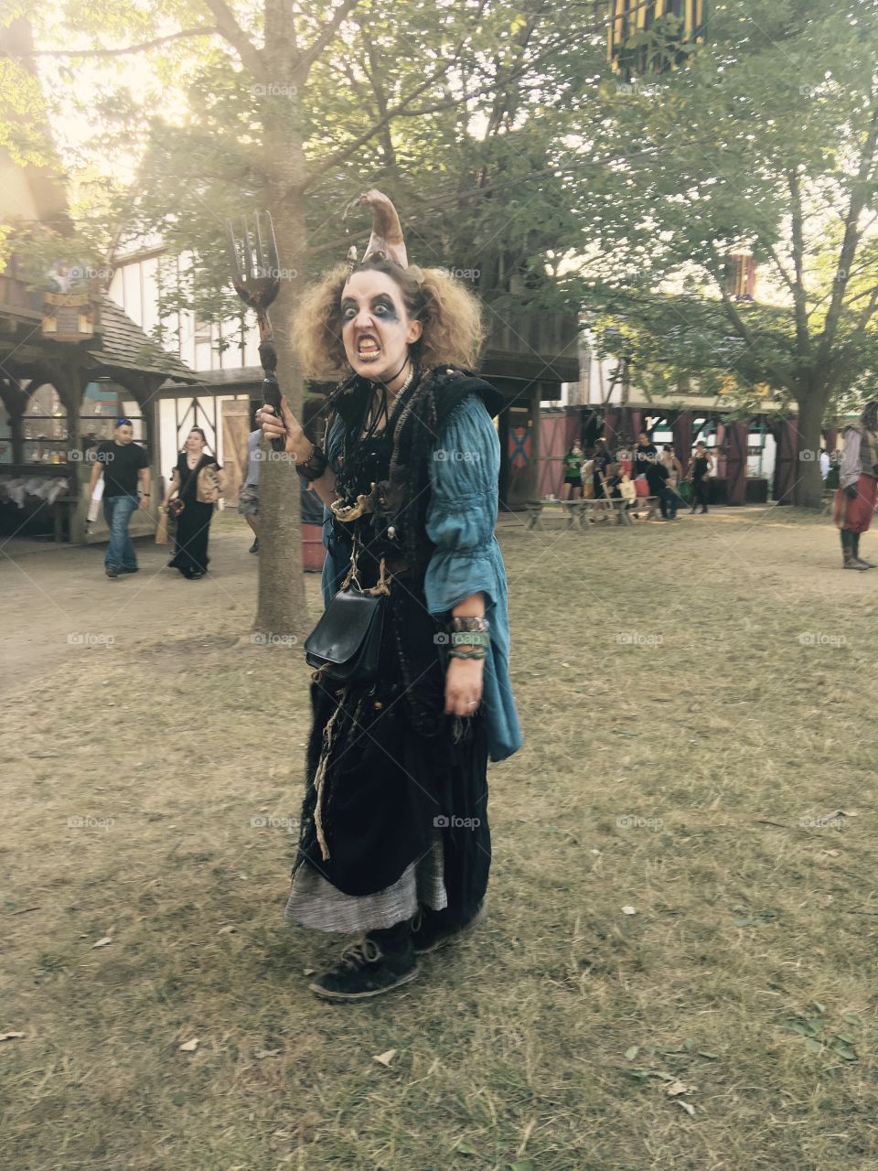Witch at Bristol Renaissance Faire 