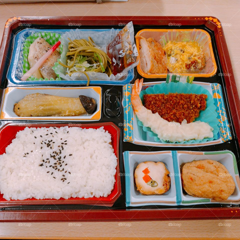 Japanese lunch box "Obento"