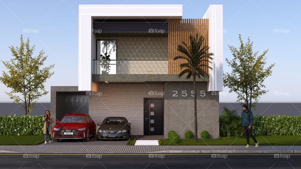 luxury villa architect views