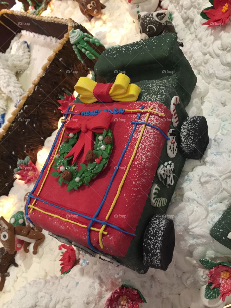 Gingerbread zambonie in Hyatt Regency Hotel