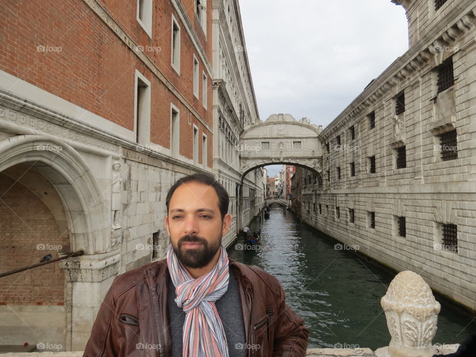 Le Pont des soupirs à Venise 