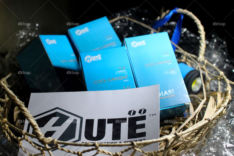 These are gifts that Hute Construction Supplies gave to me as a prize from a giveaway. They were in a woven basket, it was one of the most beautiful packages that I have received.