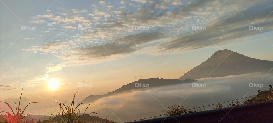 Beautiful Morning Clouds