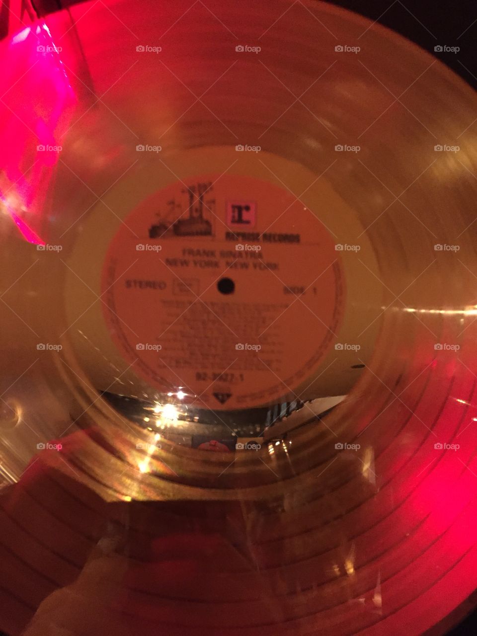 Frank Sinatra Gold Record