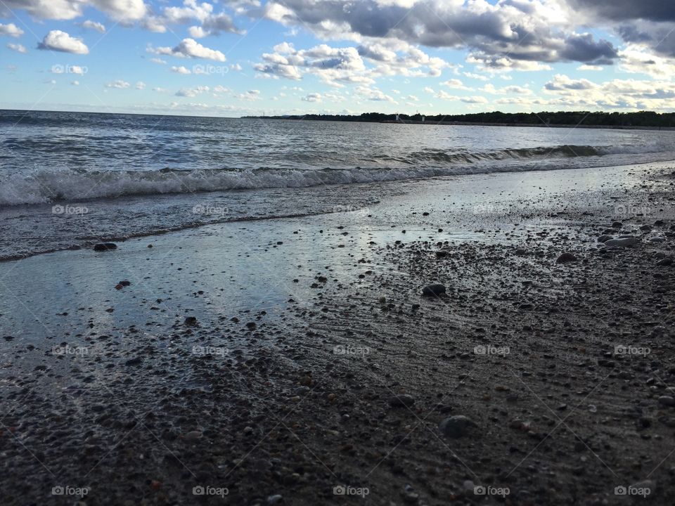 Waves Upon The Shore