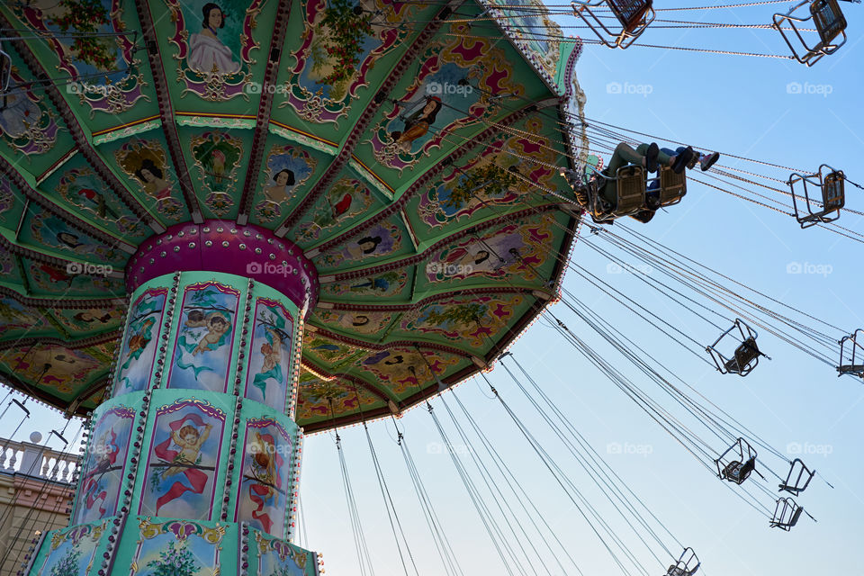 Carousel Liftikus in Prater, Vienna