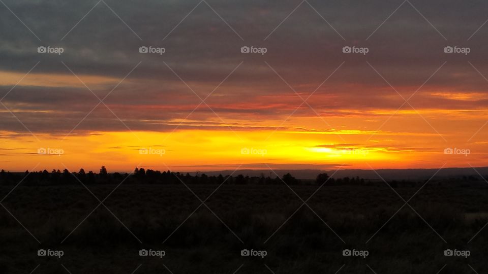 Panoramic view of dramatic sky at dusk