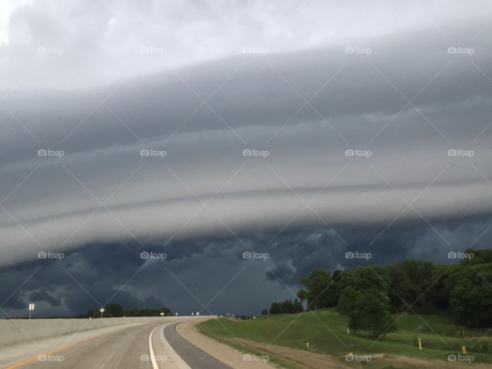 Wall cloud extreme