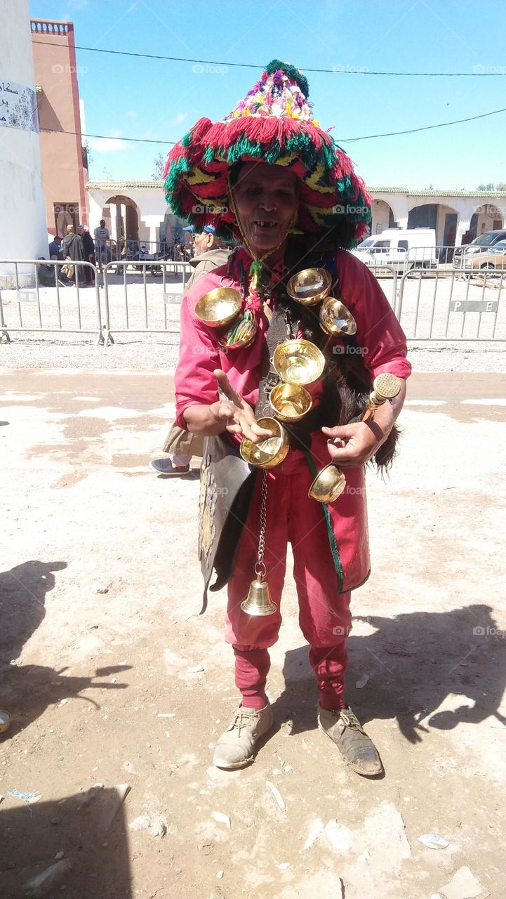 Water seller in morocco.