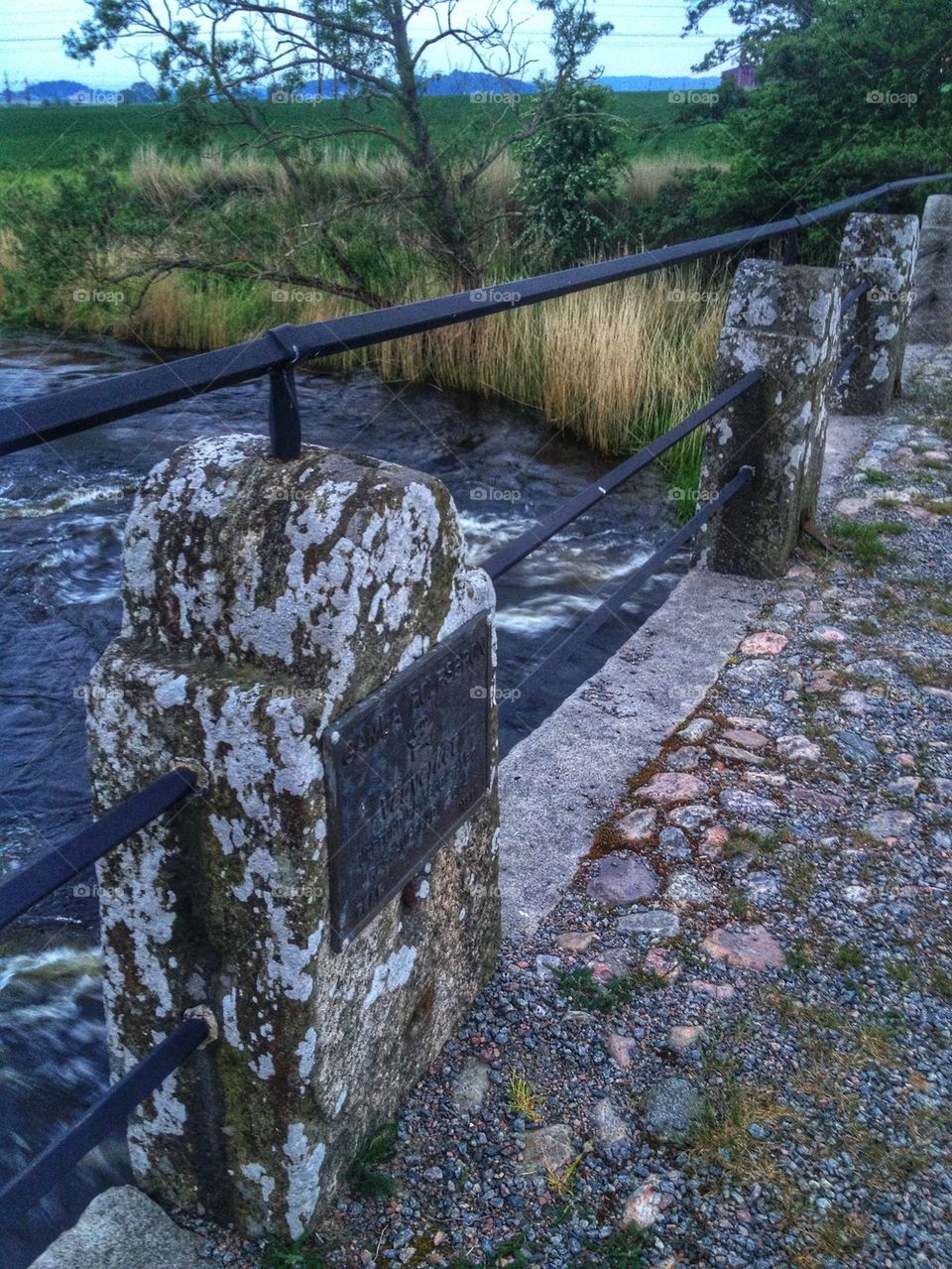 Detail of stone bridge