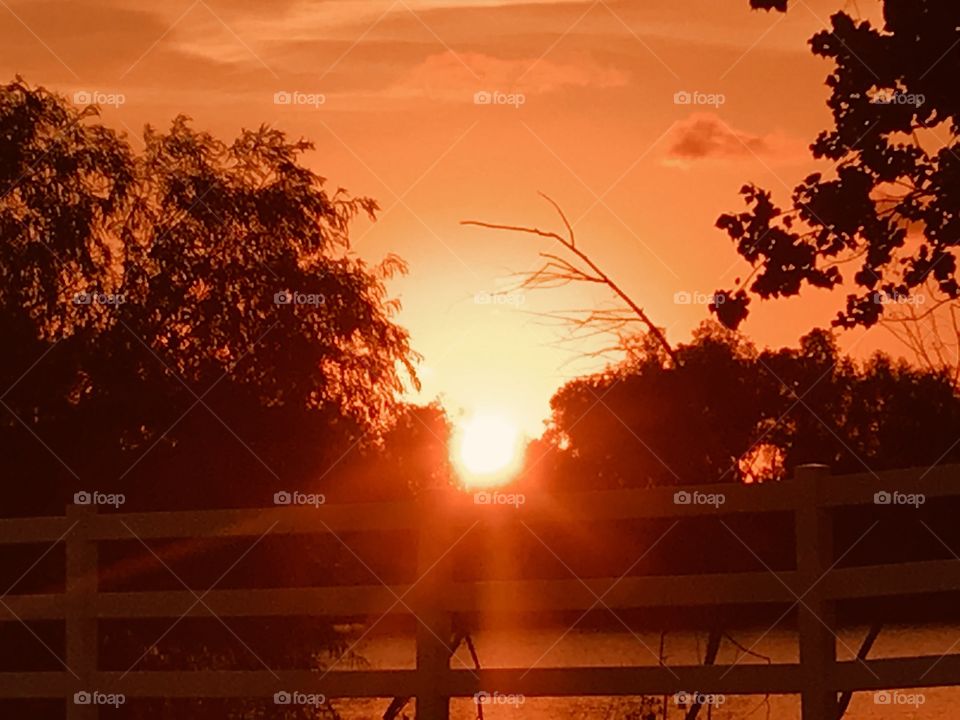 By waiting to see where the Sun might fall, my time resulted in the Sun finding a crevasse that might just be a wonderfully Beautiful Sunset.