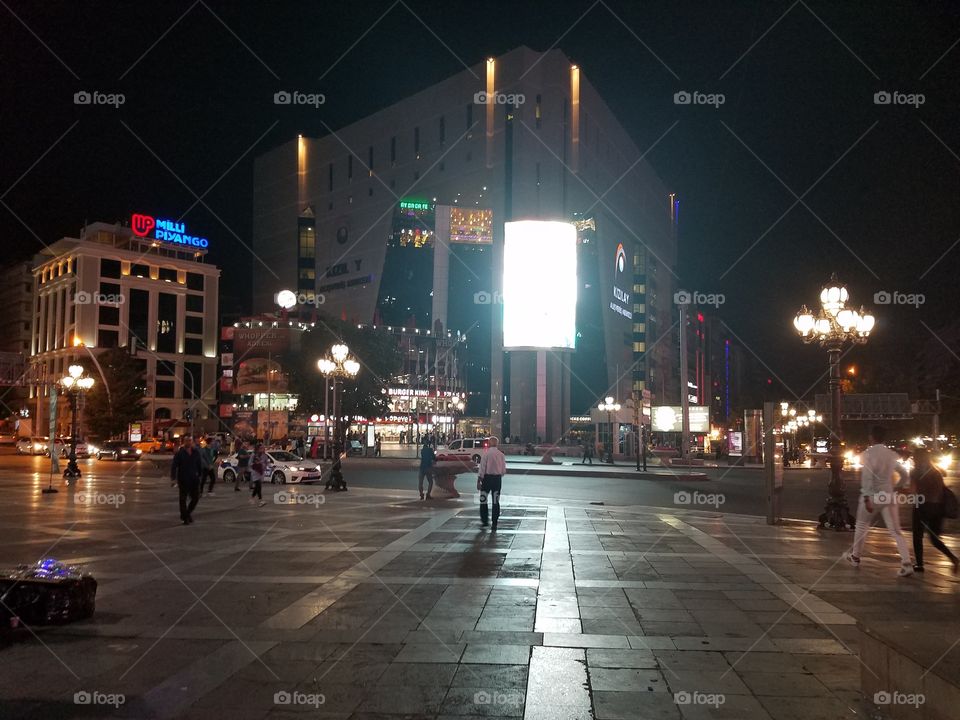 kizilay square in Ankara Turkey