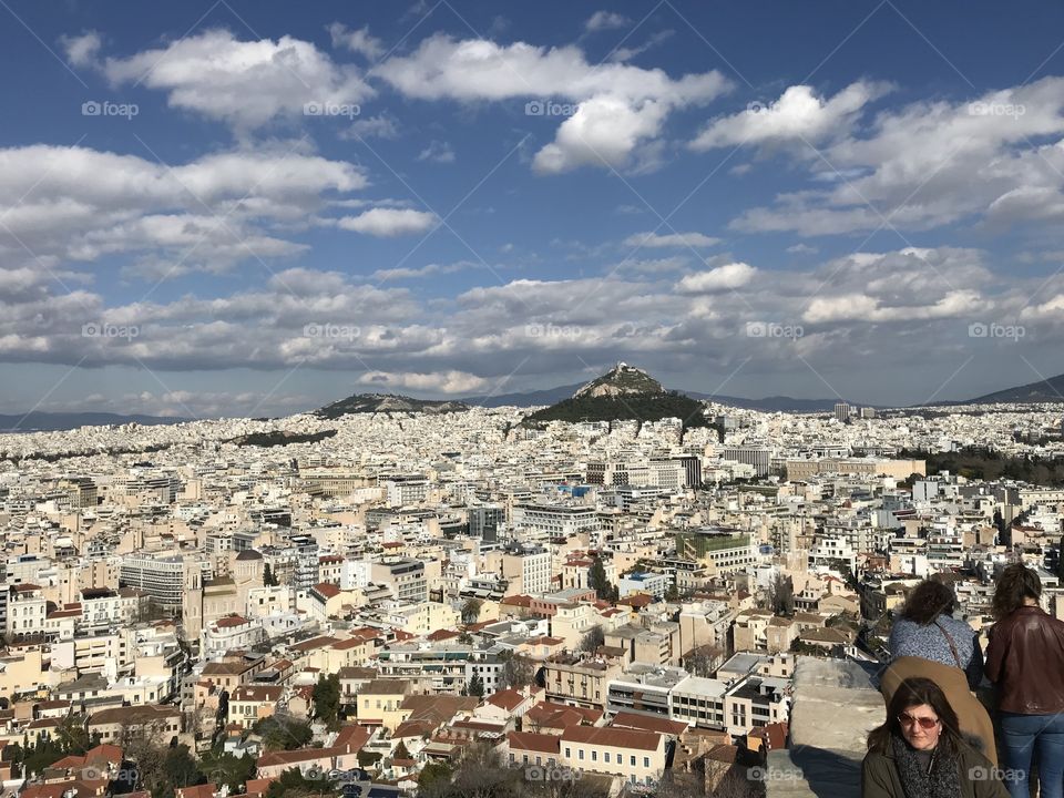 The view from Acropolis Greece Athens 🇬🇷