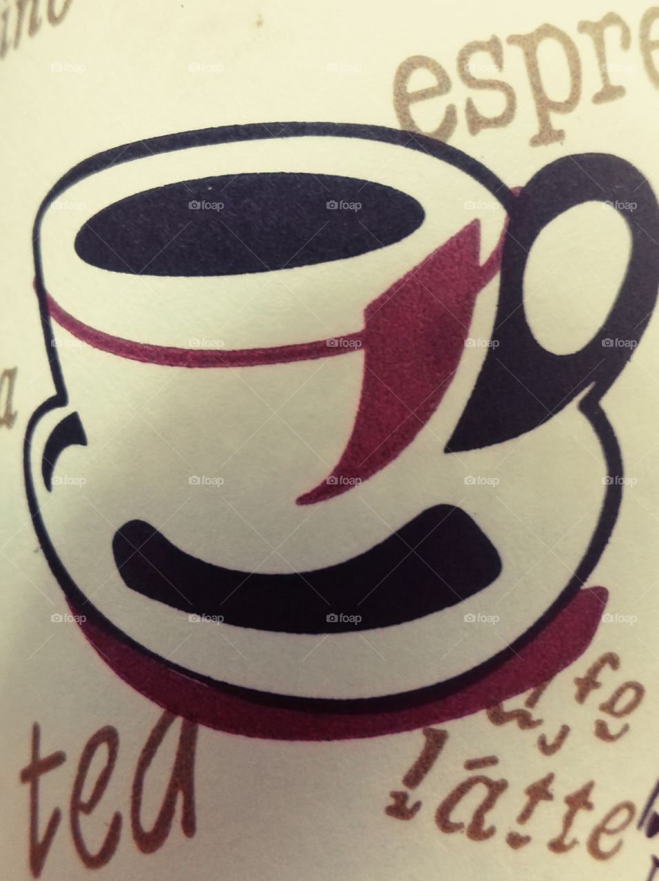 vector arts, illustration of tea cup.