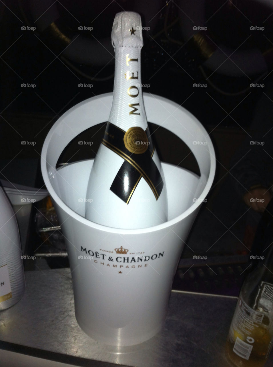 white drink champagne moet by duncan070