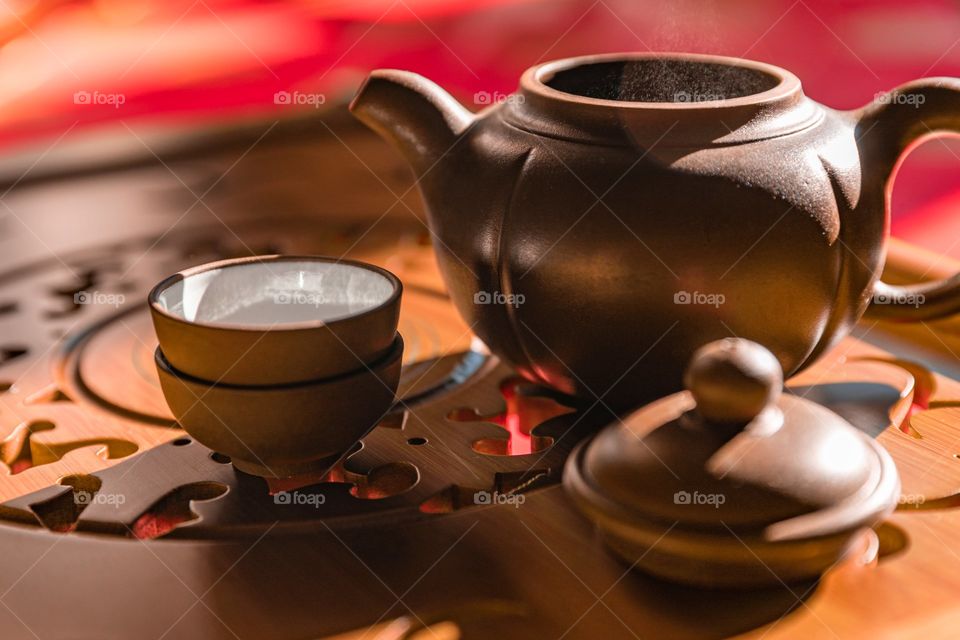 nice preparation of tea