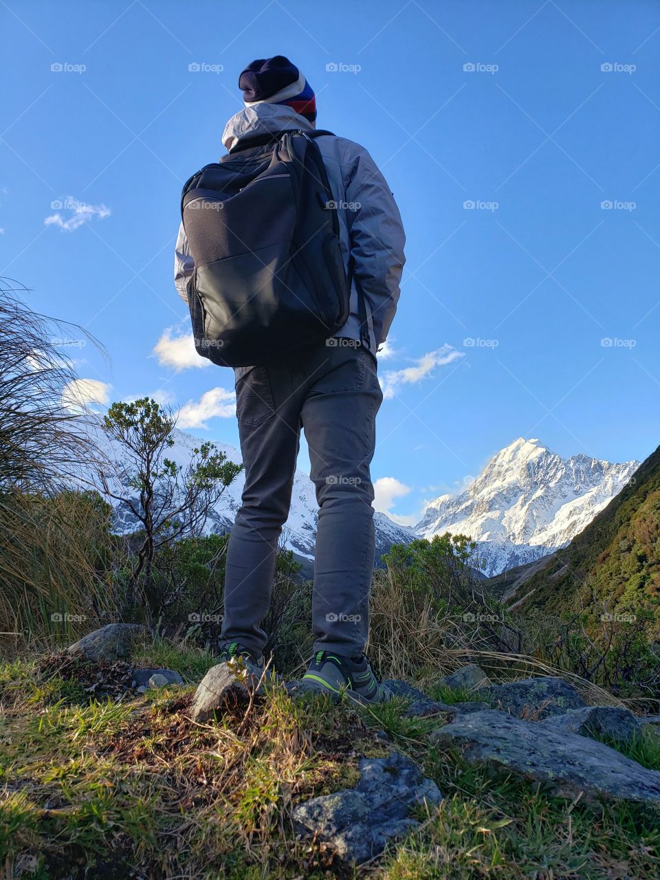 Beautiful trail hike