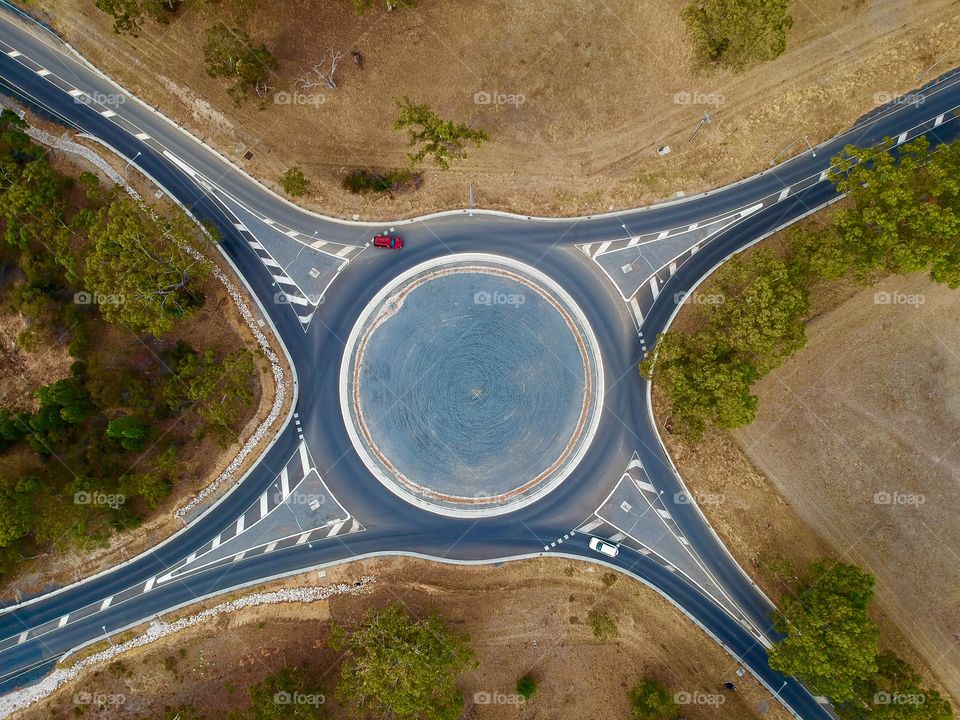 One Tree Hill Road Roundabout 