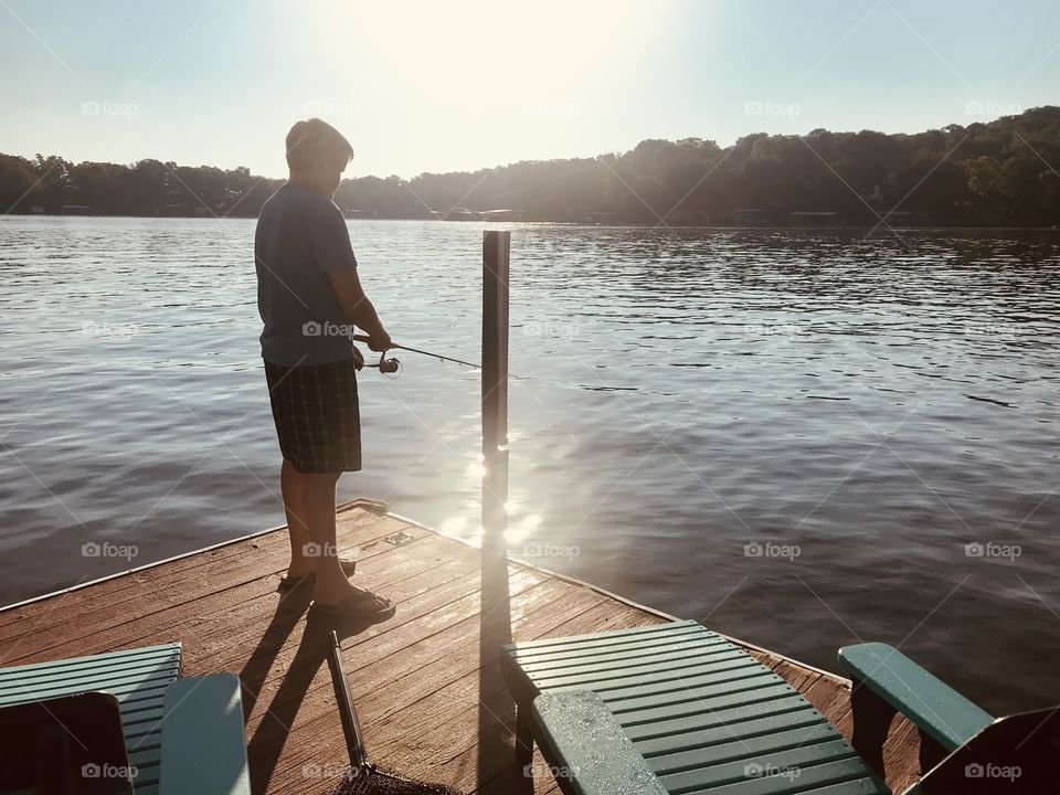 Fishing is a great way to keep your mind in shape, especially on a morning as beautiful as this!! 