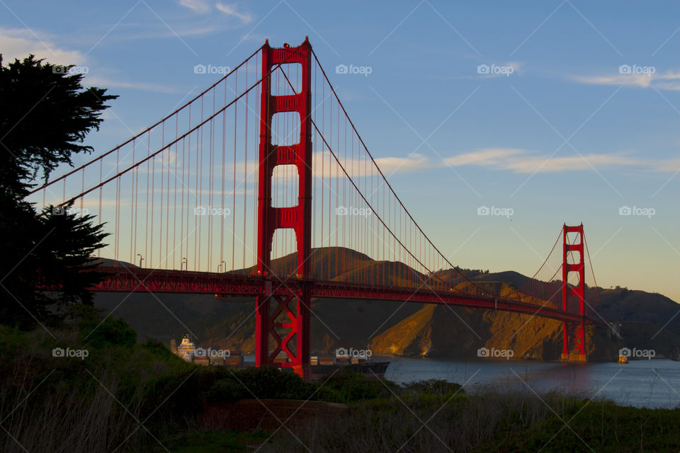 THE GOLDEN GATE BRIDGE SAN FRANCISCO CALIFORNIA USA