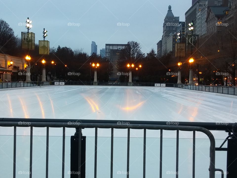 Ice skating rink