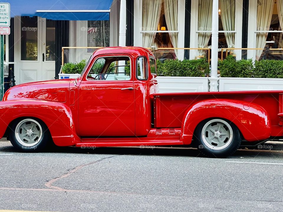 Vintage truck. A sought after American classic by truck enthusiasts. This 1954 model heralded the end of an era in classic trucks. 