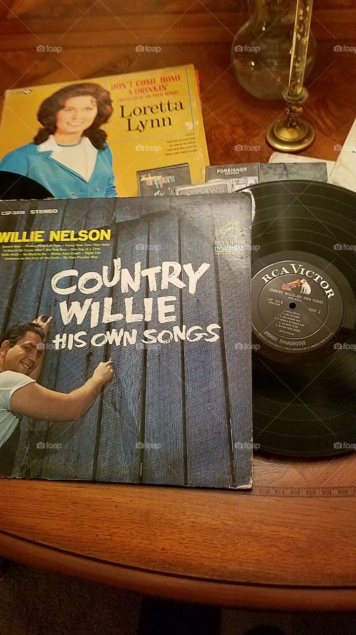 Willie Nelson On Vinyl