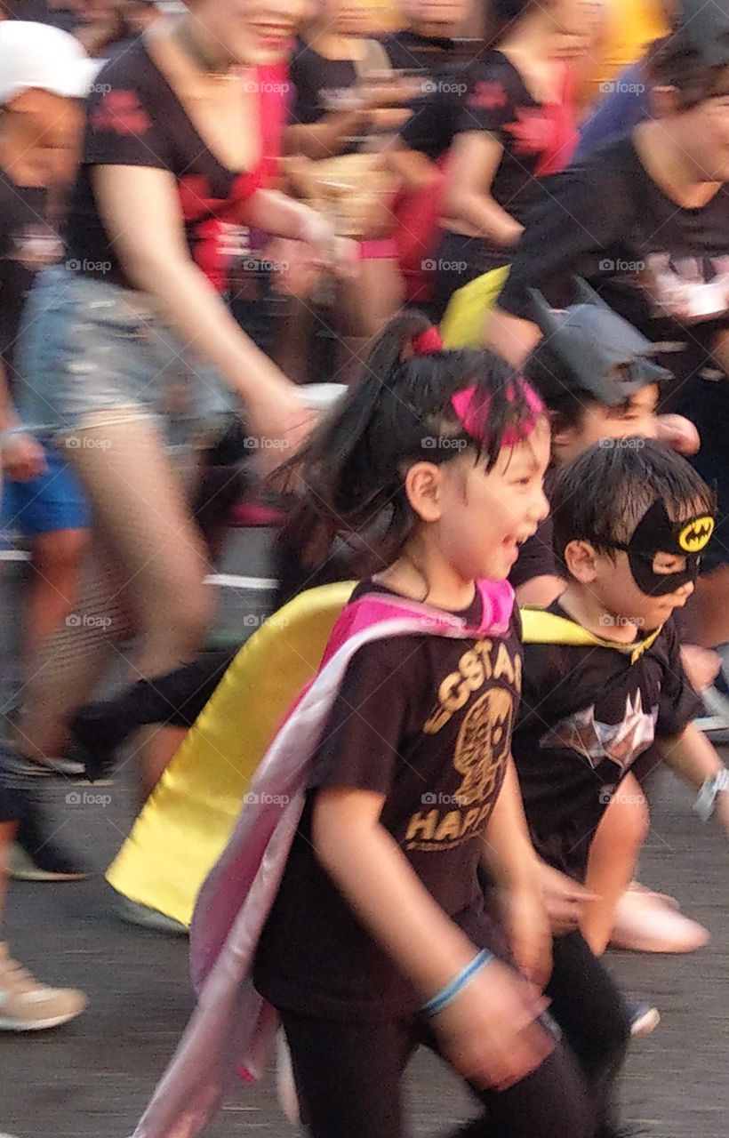 My favorite moment: very happy to see 80th Anniversary BATMAN Night Run at Kaohsiung, Taiwan.