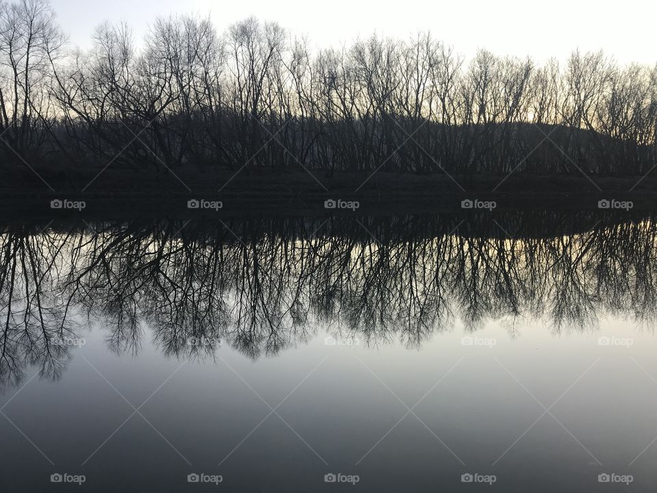 Dusk on the  Susquehanna 