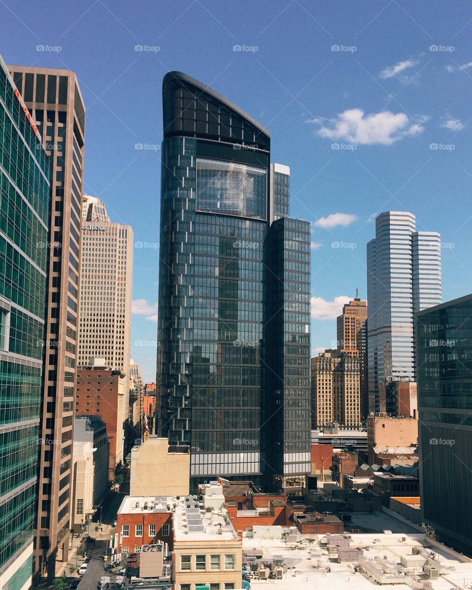 Architecture, Skyscraper, Downtown, City, No Person