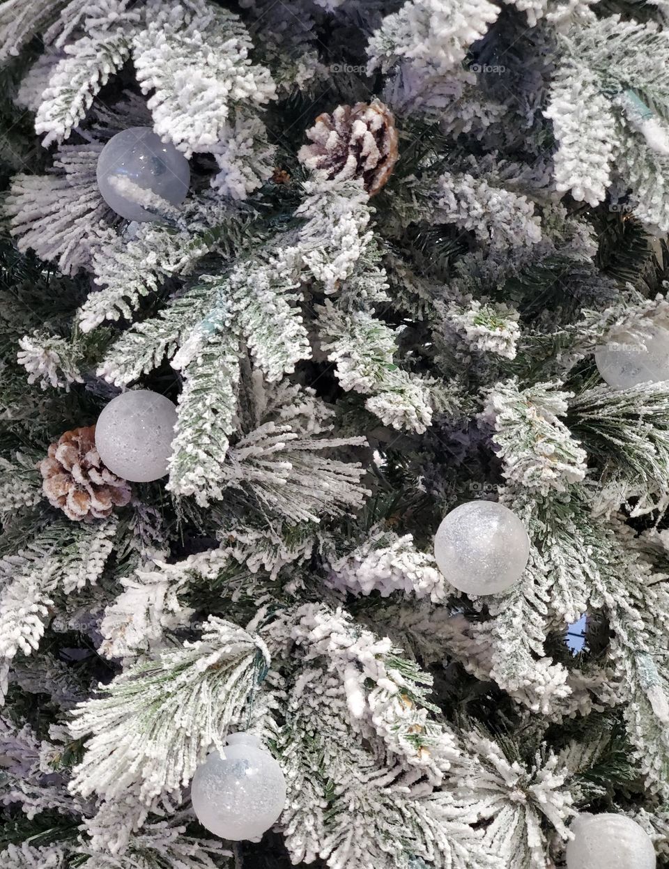 Christmas Tree of Snow