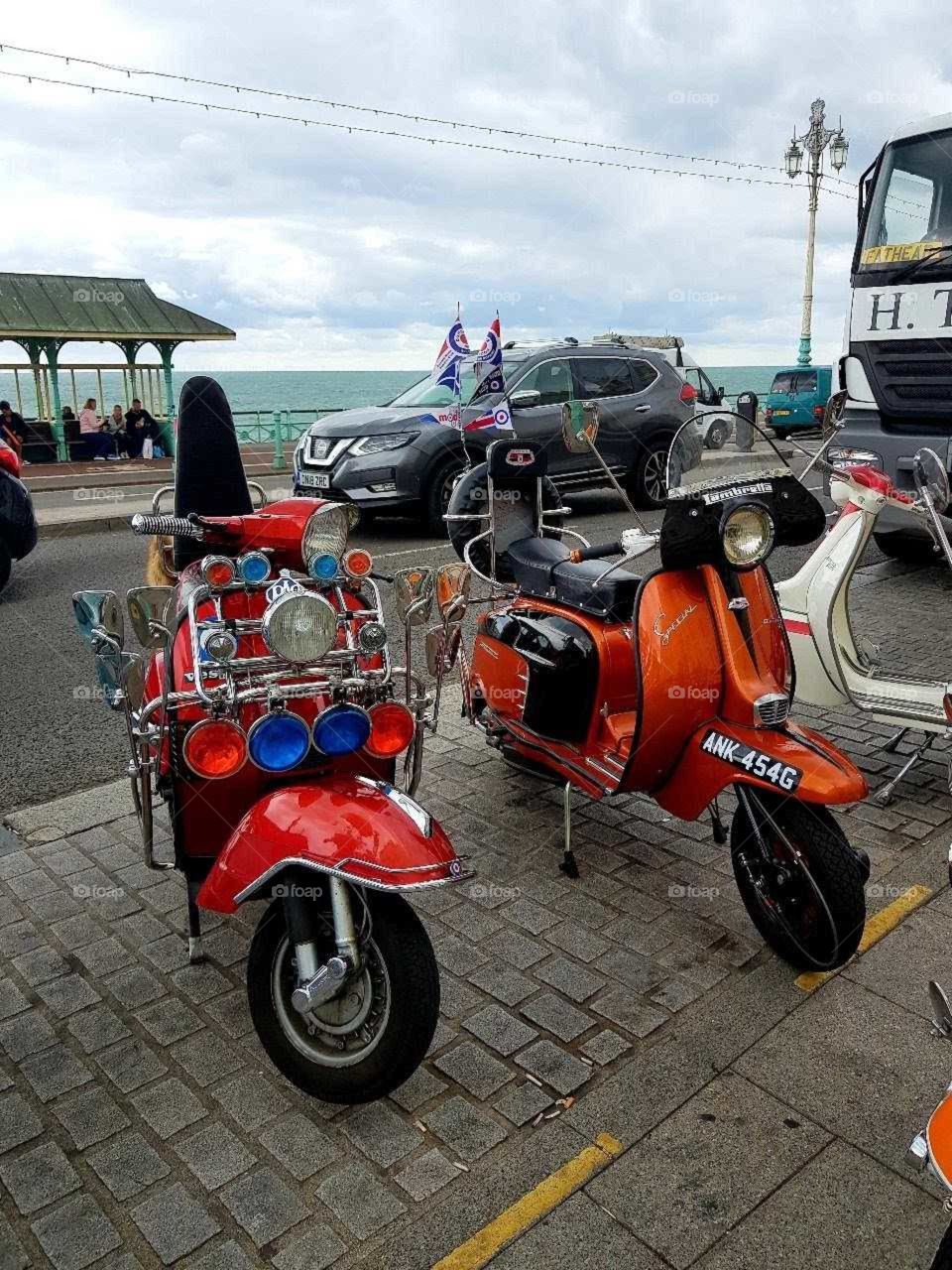 lambreta, scooter