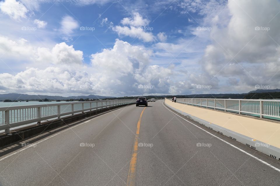 Kouri Bridge, Okinawa, Japan