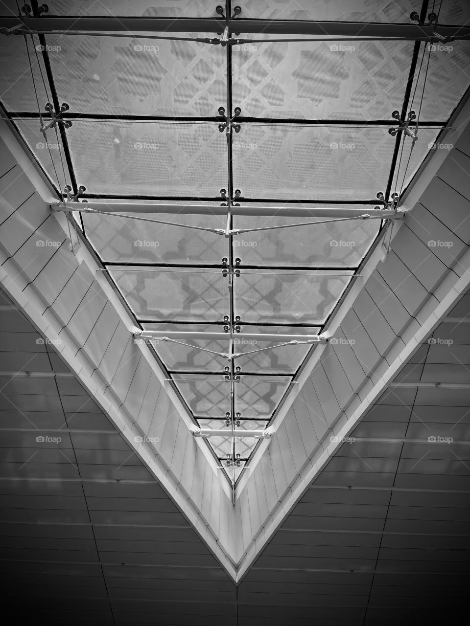Glass roof - Dubai airport