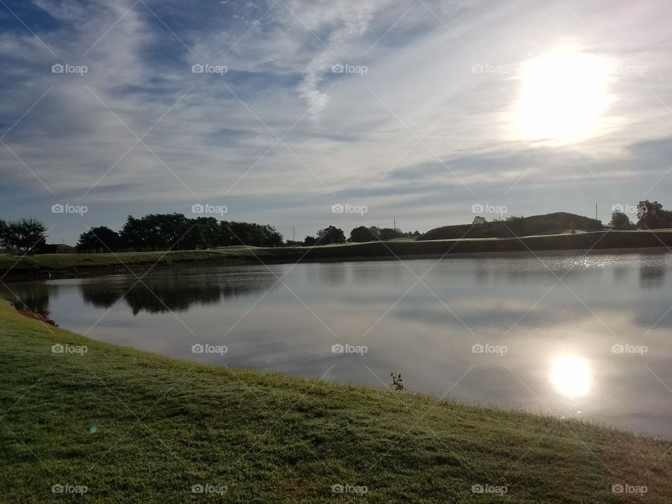 Calm Morning at the Course